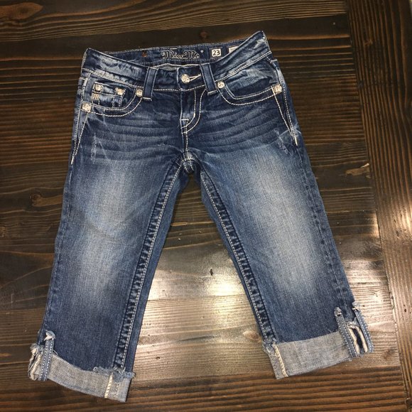 Miss Me Pants - Miss Me Jeans Crop